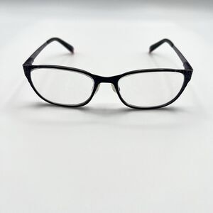 Esprit ET17460 Eyeglasses Black Purple Frame Color-53J 135mm Rectangular Women’s